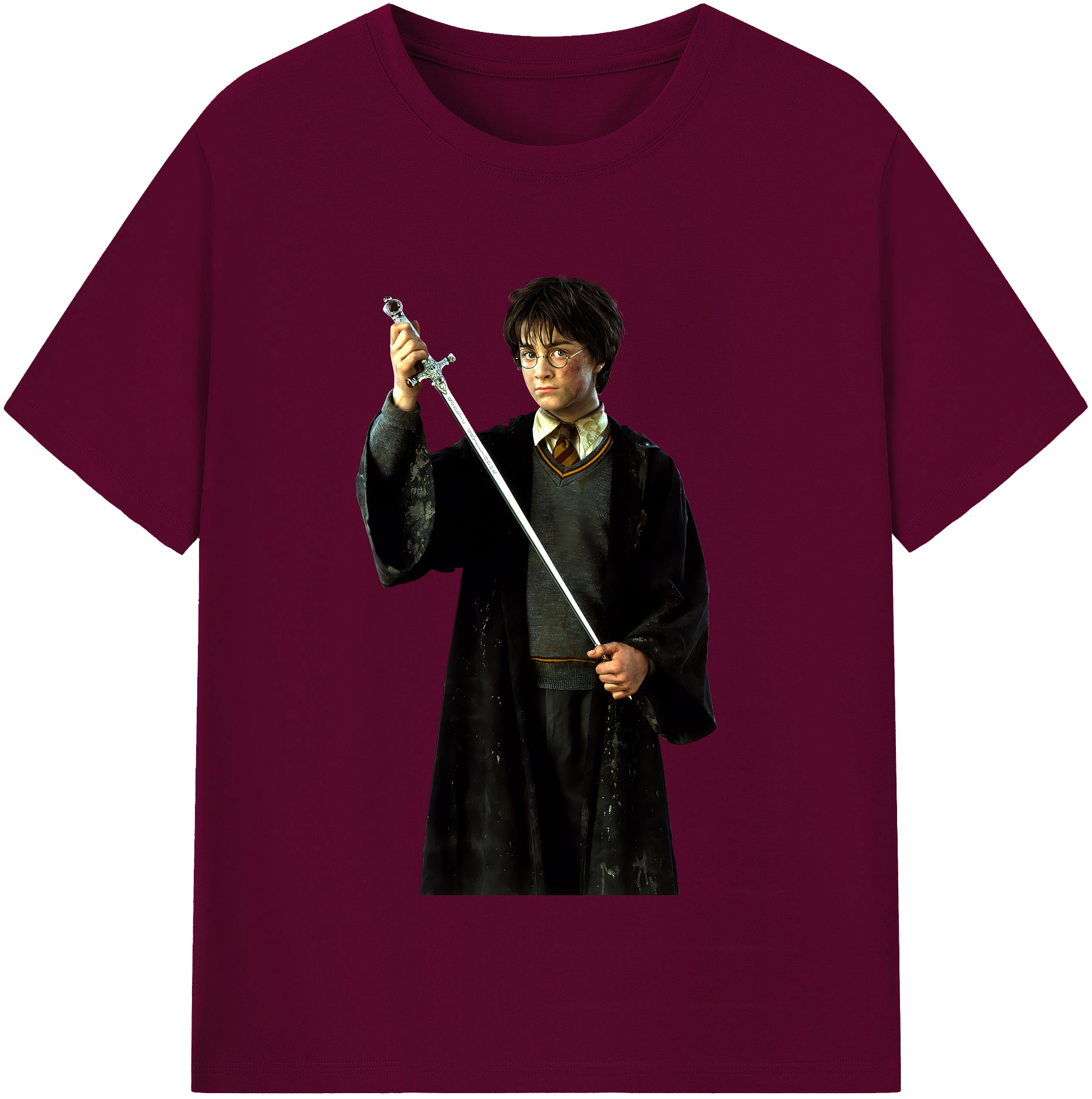 （画像用） Harry Potter ハリー・ポッターシリーズ レディースカジュアルプリントTシャツ（綿100％）